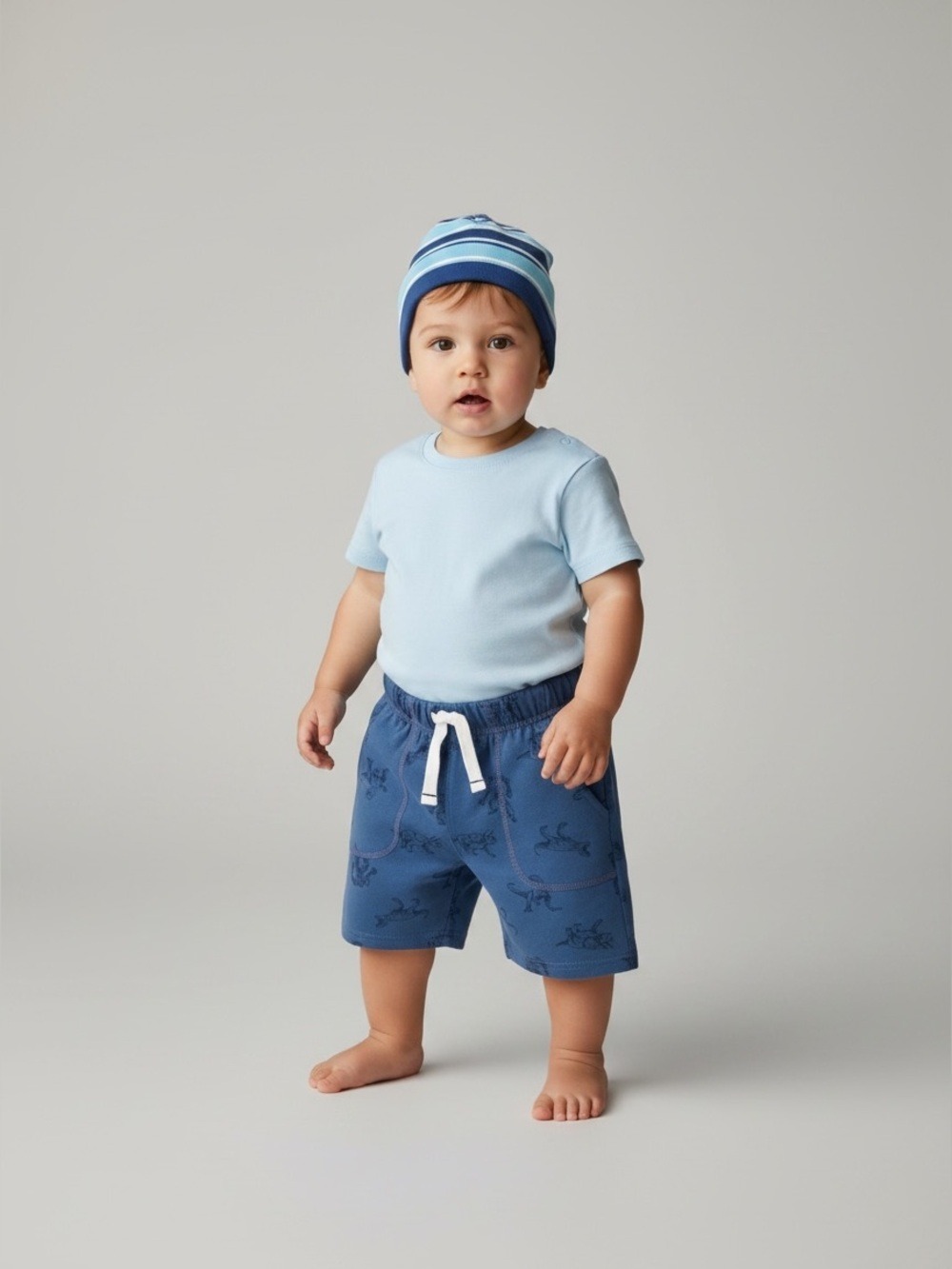 Carter's Kid 100% Cotton Dinosaur Shorts